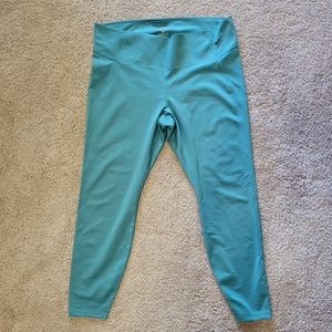 Teal Womens Nike Pro Leggings